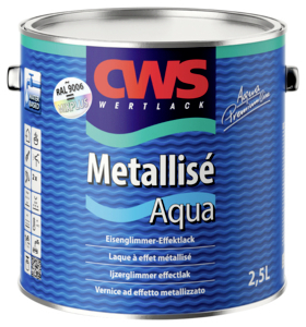Metallise Aqua 750,00 ml weißaluminium RAL 9006