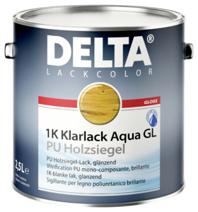 Delta 1K Klarlack Aqua GL 2,50 l farblos  