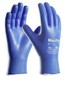 MaxiDex Hybrid-Handschuhe blau 6
