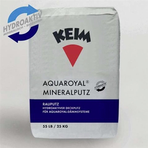 Aqua Royal Mineral.Rauputz naturweiß   25,00 kg 2  