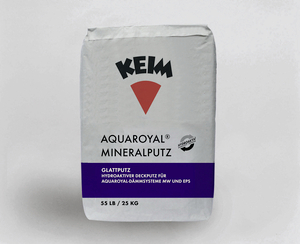 Aqua Royal Mineral.Glattputz naturweiß   25,00 kg    