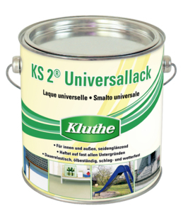 KS 2 Universallack 750,00 ml tiefschwarz RAL 9005