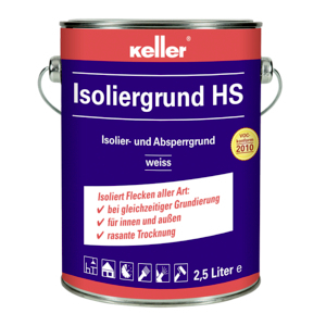 Keller Isoliergrund HS 581 2,50 l weiß HS90