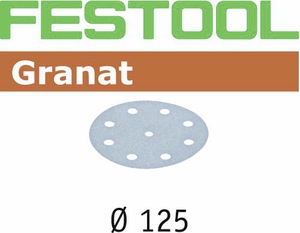 Schleifscheiben STF D125/8 Granat P180   125,00 mm         100,00 St    