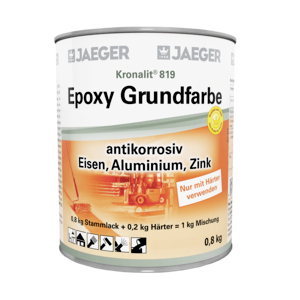 Kronalit Epoxy Grundfarbe 819 1,00 kg lichtgrau RAL 7035