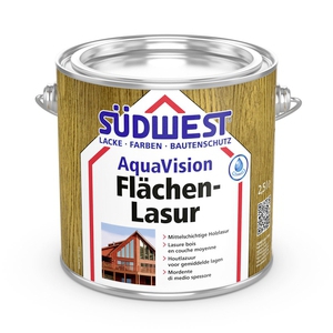 AquaVision Flächen-Lasur 750,00 ml eiche  
