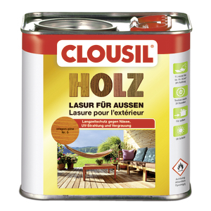 CLOUsil Holzlasur 2,50 l oregon pine Nr. 5