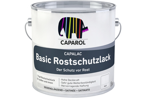 Capalac Basic Rostschutzlack 2,50 l weiß  