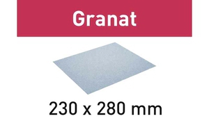 Schleifpapier Granat