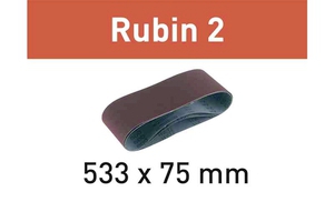 Schleifband Rubin 2