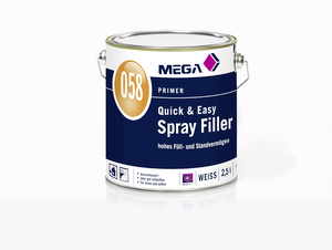 MEGA 058 Quick & Easy Spray Filler 2,50 l weiß  