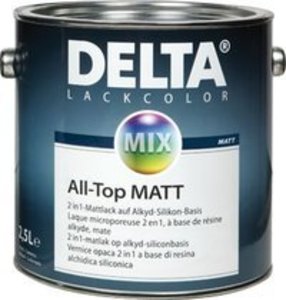 Delta All-Top matt 2,50 l weiß