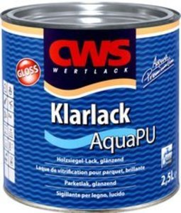 Klarlack Aqua PU gloss 2,50 l farblos