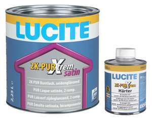 Lucite 2K PUR Xtrem Härter satin/matt 250,00 ml farblos