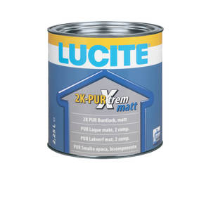 Lucite 2K PUR Xtrem matt 2,25 l weiß