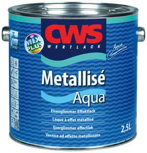 Metallise Aqua 2,50 l weißaluminium RAL 9006