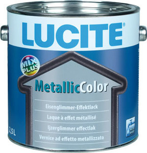 Lucite MetallicColor 2,50 l weißaluminium RAL 9006