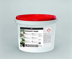 Romanit-Farbe 20,00 kg kalkweiß