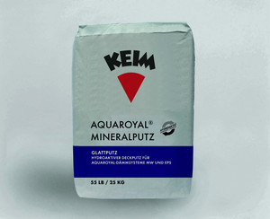 Aqua Royal Mineral.Glattputz naturweiß 25,00 kg