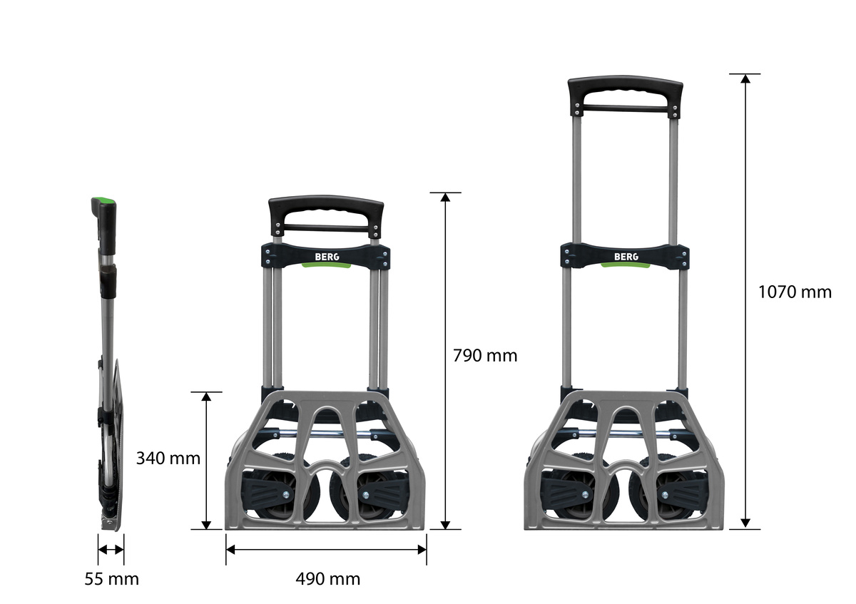 Transportkarre Traglast BFT 120 120kg 1,07 m