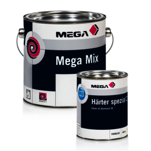 MEGA 123 Buntlack 2K Härter Spezial Inc. 430,00 ml farblos