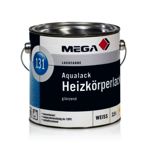 MEGA 131 Aqualack Heizkörperlack 2,50 l weiß