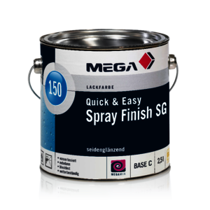 MEGA 150 Quick & Easy Spray Finish SG 2,50 l weiß