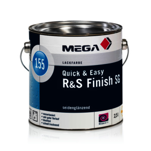 MEGA 155 Quick & Easy R+S Finish SG 2,50 l weiß