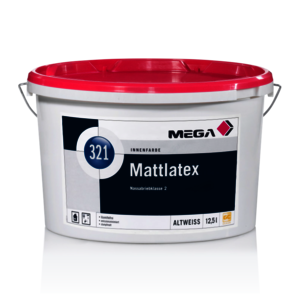 MEGA 321 Mattlatex 12,50 l weiß
