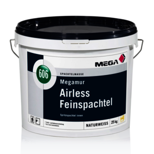 MEGA 606 Megamur Airless Feinspachtel 25,00 kg naturweiß