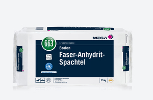 MEGA 663 Boden Faser-Anhydrit-Spachtel 25,00 kg     MEGA 663 Boden Faser-Anhydrit-Spachtel 25,00 kg
