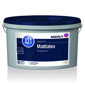 MEGA 321 Mattlatex farblos Basis C 2,33 l