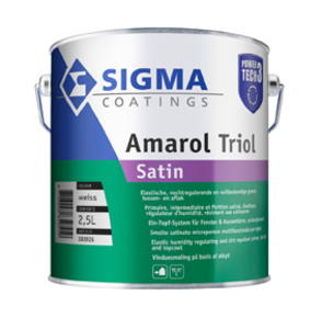 Amarol Triol satin 2,50 l weiß