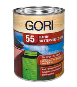 Gori 55 Rapid-Wetterschutzfarbe 2,50 l schneeweiß