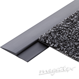 Sauberlauf Randprofil schwarz 1,00 lfm