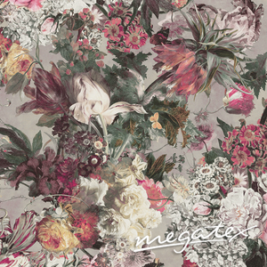 3398 Digitaldruck Blumen Vintage 2019 225,00 cm 300,00 cm