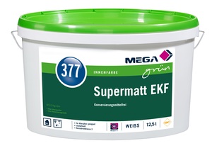 MEGA 377 Supermatt EKF 12,50 l weiß -